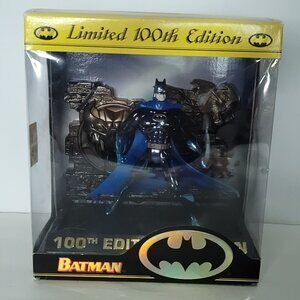 Batman 100th Limited Edition Action Figure 1996 Kenner DC Comics Box is Damaged